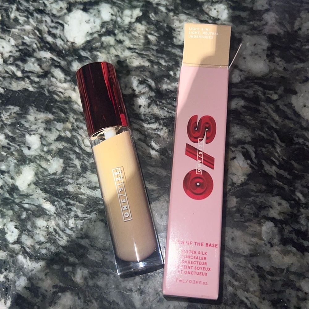 ONE/SIZE Turn Up The Base Butter Silk Concealer -light 3 md nuetral undertones